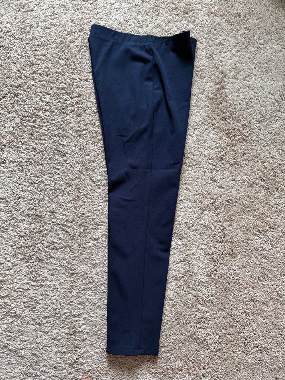 Karen Kane dress pants navy blue with elastic waist
